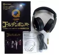 Golden bomber sound source built-in type high-quality stereo headphone "Q" SK-001
