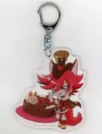 Cure Chocolat Acrílico Key Holder "Movie Sparky Pretty Cure Alamode Crispy! Monument Milhojas!" Theater Goods
