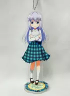 Chino Painted Acrylic Stand Key Holder  "Is the Order a Rabbit?? Dear My Sister? × Marui Theater Showing Commemoration Is your order OIOI?"