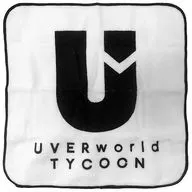 UVERworld Mini Towel (White) "UVERworld TYCOON TOUR" CLACKER PRIZE