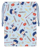 Lancer / Cúchulainn Design producido por Sanrio drawstring bag "Fate/Grand Order× Sanrio"