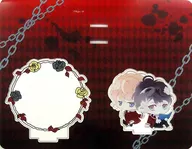 DIABOLIK LOVERS Little Vampire VERSUS4 Demarquía Type A "B-2 Award", soporte de figura acrílica Shu & Luki