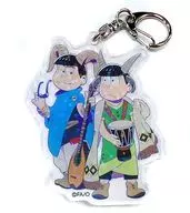 カラ松＆チョロ松 「HMV×おそ松さん ホログラムコンビアクリルキーホルダーコレクション」 HMV店舗限定