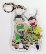 Choromatsu & Juyonmatsu "HMV× Osomatsu-san Holographic Combination Acrílico Keychain Collection" Limitada à loja HMV