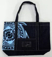 Formula light blue denim tote bag "Magical Girl Lyrical NANOHA Reflection" theater goods