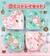 7. My Melody & My Sweet Piano Mini Tray Set (Set of 4) per 「 Sanrio per KUJI My Melody per KUJI 」