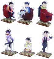 6-Type Set "Osomatsu san Big Acrylic Stand Collection Coin"