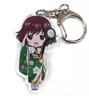 Yukari Akiyama "GIRLS & PANZER Final Chapter 1 Acrylic Key Holder" Theater Goods