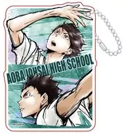 青葉城西高校 激闘!!アクリルキーホルダー 「ハイキュー!! 烏野高校 VS 白鳥沢学園高校」