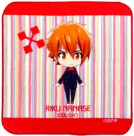 Nanase Riku Miyahara Hand Towel "Irish Seven ナナイロストア in Marui"