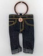 AKIRA (AK) denim key holder "Exile THE SECOND LIVE TOUR 2017-2018" ROUTE6 / 6 "" venue limited additional capsule prize