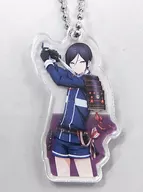 Yakuken Toshiro 「 Katsuki Touken Ranbu no Sekai Ten, Trading Acrylic Key Holder 」