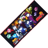 6つ子 カラーフェイスタオル 「おそ松さん ギャング松さん×渋谷マルイ」