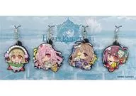 4-Type Rubber Strap Set "Flower Night Girl" C93 Goods