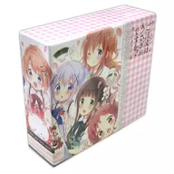 Box for storing 4 CDs "CD Is the Order a Rabbit?? Theme Song & Character Manager Song & duet Song Album" Animate Linked Purchase benefits