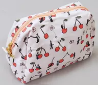 加州清光・大和守安定とチェリー トラペーズポーチ 「刀剣乱舞-ONLINE-×鬼頭祈×アニ中 ANIMATION ADDICT STORE」