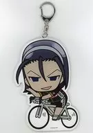 Todo Jinpachi Clear Acrylic Key Holder Large "YOWAMUSHI PEDAL x Harold Ridley"