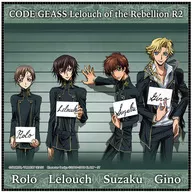 Roush & Suzaku & Rollo & Dino Memories Towel "Code Gears Reactive Roush R2"
