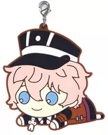 7. Akita Toshiro Rubber strap' Touken Ranbu -ONLINE - Iwai KUJI' Rubber strap Prize 1