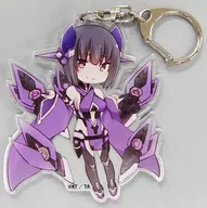 "Blu-ray Augmented Reality Girls Trinary" Ebiten Purchase benefits, un llavero acrílico dibujado al estilo de Koigasaki Miyabi Daytra