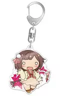 Maekawa Miku EVERMOREver. Chimata Dollar Acrylic Key Holder 「 idol Master Cinderella Girls 」