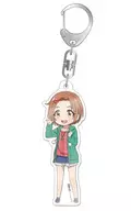 Kaoru Ryuzaki (verde escuro), porta-chaves acrílico "Idol Master Cinderella Girls Theater"