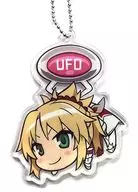 Red Sable (con armadura) / Mode Red OVNI Tsumamare Acrylic Key Chain Muscot Vol. 1 "Fate/Apocrypha"