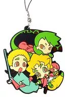 [A la carte] Ichimura Tetsunosuke & Tatsunosuke Ichimura & Yamazaki Susumu Rubber Strap "PEACE MAKER TETSU - Sodo - Animate Limited Pre-sale ticket with rubber strap"