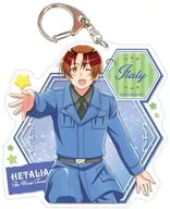 01. In Italy (Star)? Acrylic Key Holder 「 HETALIA: THE WORLD TWINKLE 」