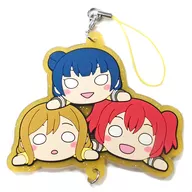 Primer año (Aqours) "Sega Collaboration Cafe Puchiguru Love Live! Collaboration Cafe Celebration Connected Sleep Rubber Strap Triple"