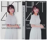 Sakiyoshi Miyawaki (HKT48) Individual 3 Stage Photo Album Ver. 3 AKB48 Group Shop Reservation Limited