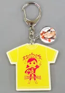 T-shirt type key holder commemorating the birth of Rina Kushiro January 2016 NMB48 official shop only