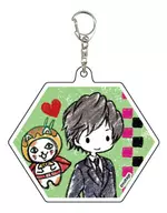 唯川至 「ダウト～嘘つきオトコは誰?～ グラフアートデザイン アクリルキーホルダー」