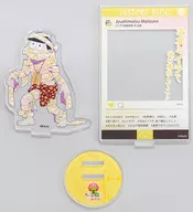 Juyonmatsu Acrylic Stand "Osomatsu San x Ooedo Onsen Monogatari Onsen Matsu San Second Bath"