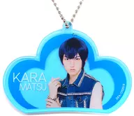 雅成 Wada (Karamatsu) / Background : Blue Trading de Ka acrylic charm F6ver. "Osomatsu san on STAGE ～ SIX-MEN's SHOW TIME 2 ～"