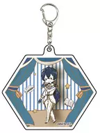 Shin Oikawa "Drifess! R Acrílico Key Holder (Hexagonal) Graph Art Design"