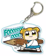 E. Popuko (FOOOOOOO) Die Cut Acrylic Key Holder 「 POP TEAM EPIC 」