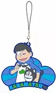 Karamatsu "Osomatsu San Rubber Strap ~ Same as Pine Dog Big Plush toy ~"