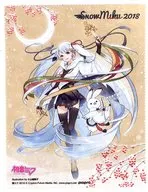 雪未来2018(小山鹿梨子)公式玻璃布