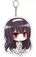 Kasumigaoka Utaba (SD) Big Acrylic Key Holder 「 Saekano: How to Raise a Boring Girlfriend ♭ 」