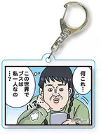 D. What is this. in this world, I'm the only one who's ugly? Square Clear Key Holder 「 I feel more ugly than ever, 」