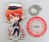 Nanase Riku "Idolish7 in JOYPOLIS Acrylic Stand Key Holder Chibi Character ver"