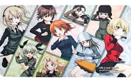 Alfombrilla de goma colectivo "PS4 Soft Girls und Panzer Dream Tank Match First Press Limited Production Edition" WonderGOO Purchase benefits