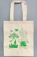 TAKURO コットンポーチ(グリーン/トートバッグ) 「GLAY LiB CAFE 2014 HALLOWEEN」 クレーンゲーム景品