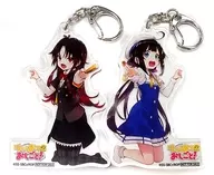 雛鶴あい＆夜叉神天衣(原作絵柄) アクリルキーホルダー(2個セット) 「Blu-ray りゅうおうのおしごと!」 アニメイト全巻購入特典