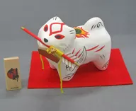 "CAPCOM CAFE Ion Laketown Shop x Okami", um monumento do zodíaco oriental de Amaterasu.