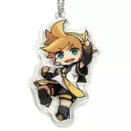 "Taito KUJI Honpo Hatsune Miku 10th Anniversary" Kagamine Len Drawing Acrylic Charm Award