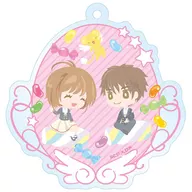 "Cardcaptor Sakura Clear Card", una cadena de claves acrílicas de Sakura & Kowolf Yumekyuu