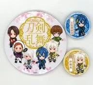 黑羽麻璃央(三日月宗近)&北園涼(小狐丸)變形角色鏡子&徽章A SET