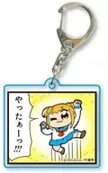 15. Popuko Square Clear Key Holder part7 「 POP TEAM EPIC 」